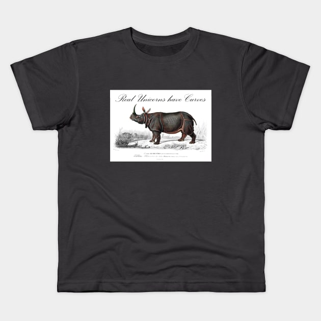 Real Unicorn Kids T-Shirt by Kingrocker Clothing